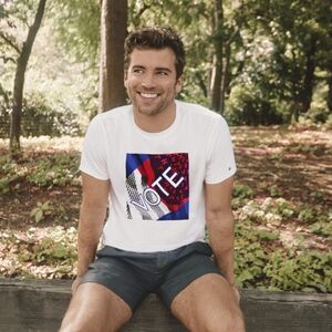 Tommy Hilfiger Vote T shirt Men's Large 100% cotton